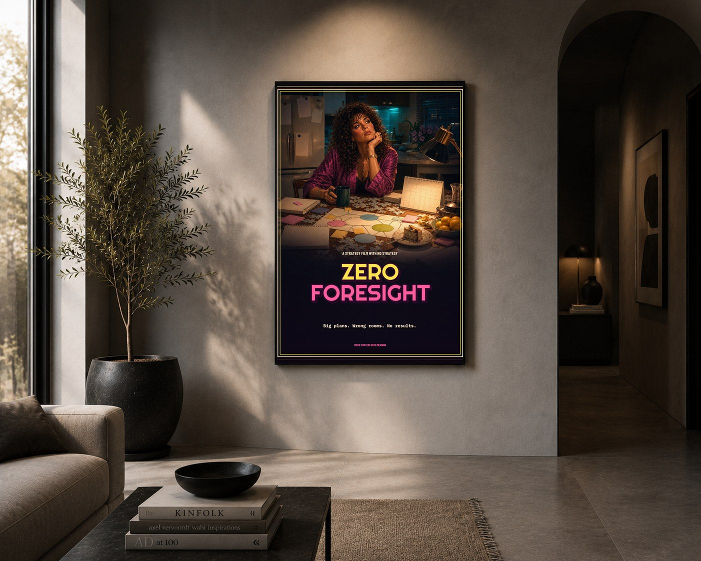 arc 05 zero foresight framed in a room