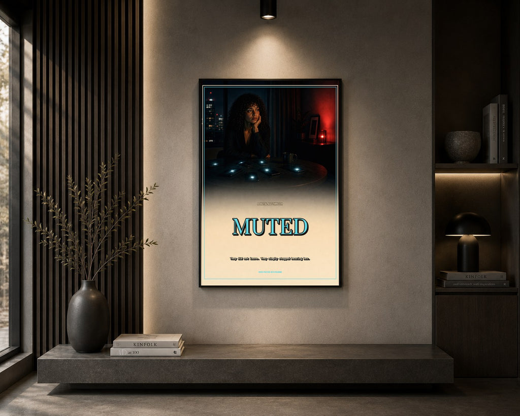 arc 04 muted framed in a room