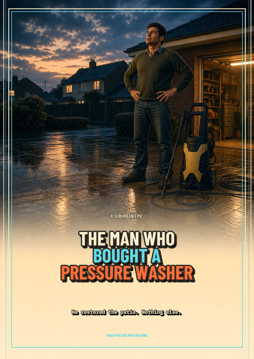 The Man Who Bought a Pressure Washer