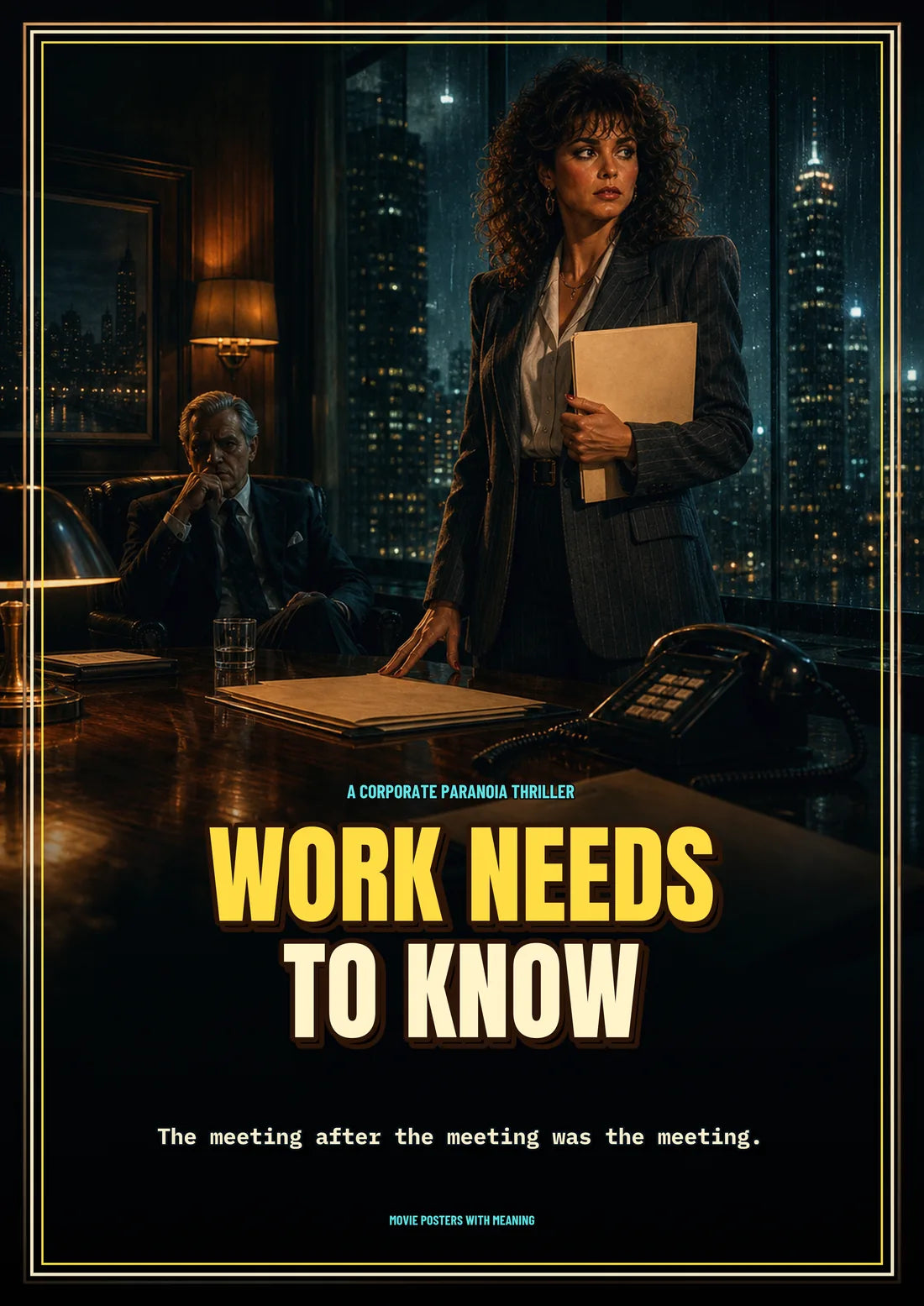Work Needs to Know