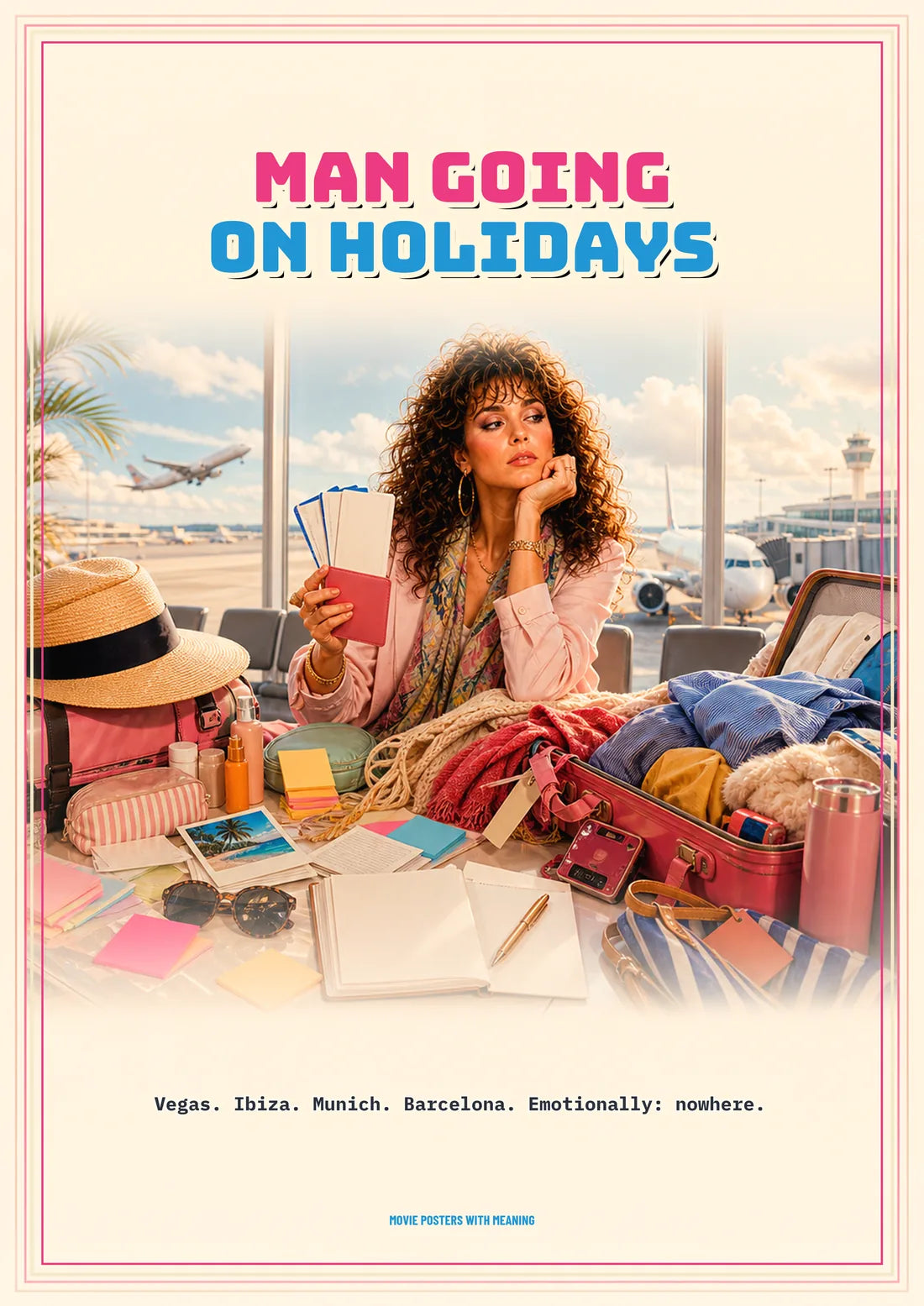 Man Going on Holidays