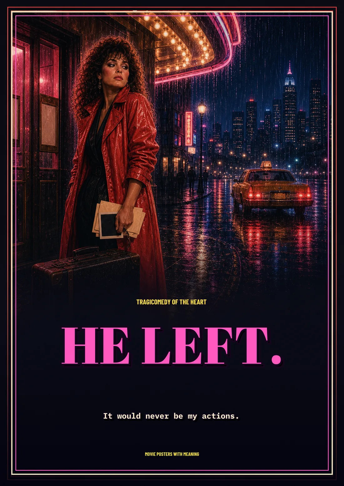 He Left