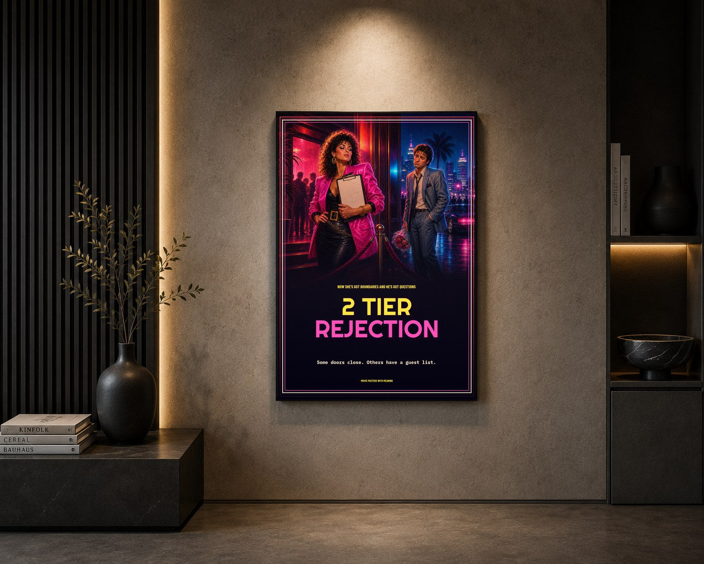 arc 05 2 tier rejection framed in a room