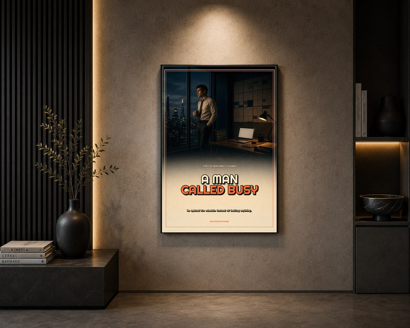 arc 07 a man called busy framed in a room