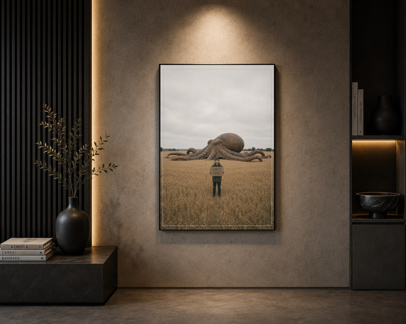 d2d 05 first time framed in a room