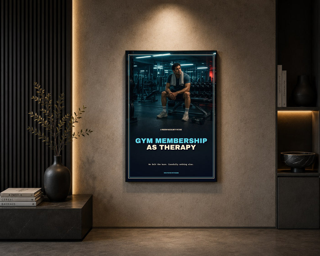 arc 03 gym membership as therapy framed in a room