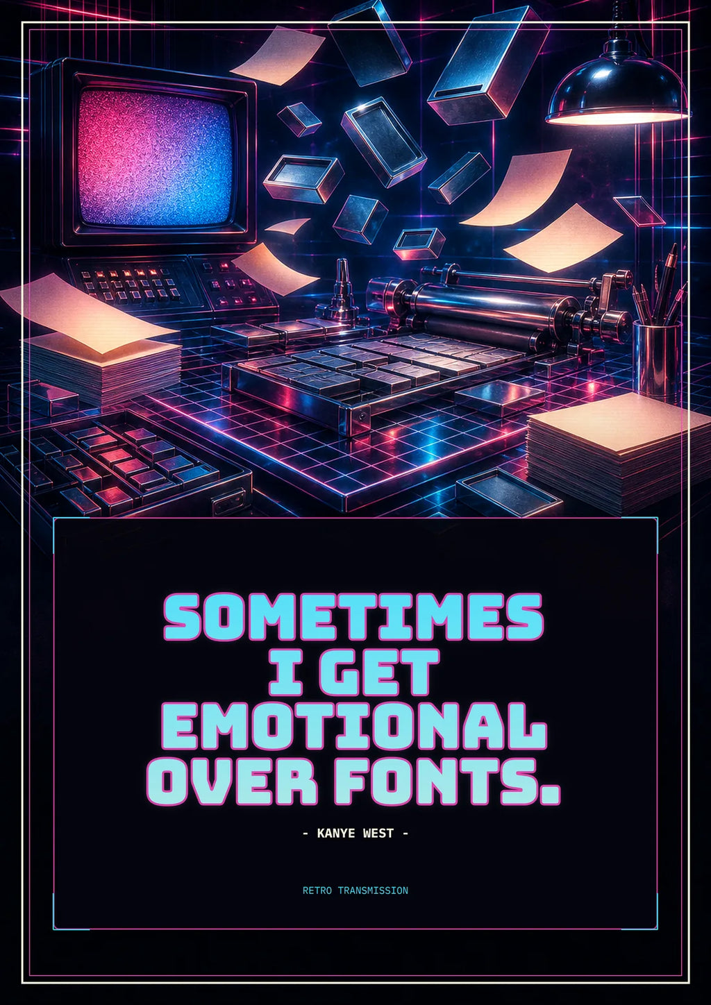 Emotional Over Fonts