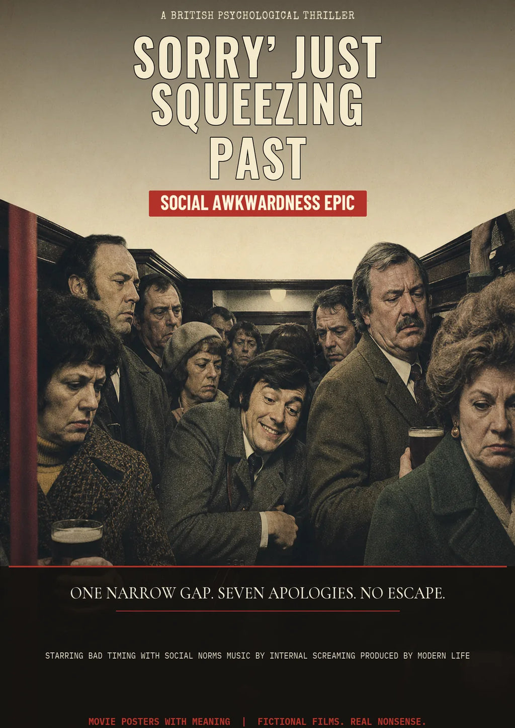 Sorry, Just Squeezing Past