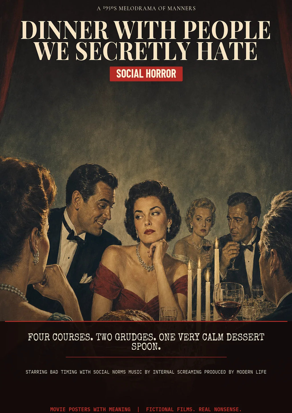 Dinner With People We Secretly Hate