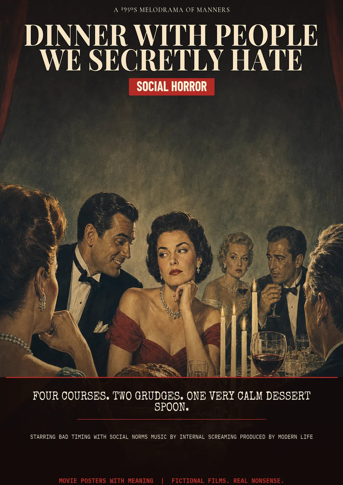 Dinner With People We Secretly Hate